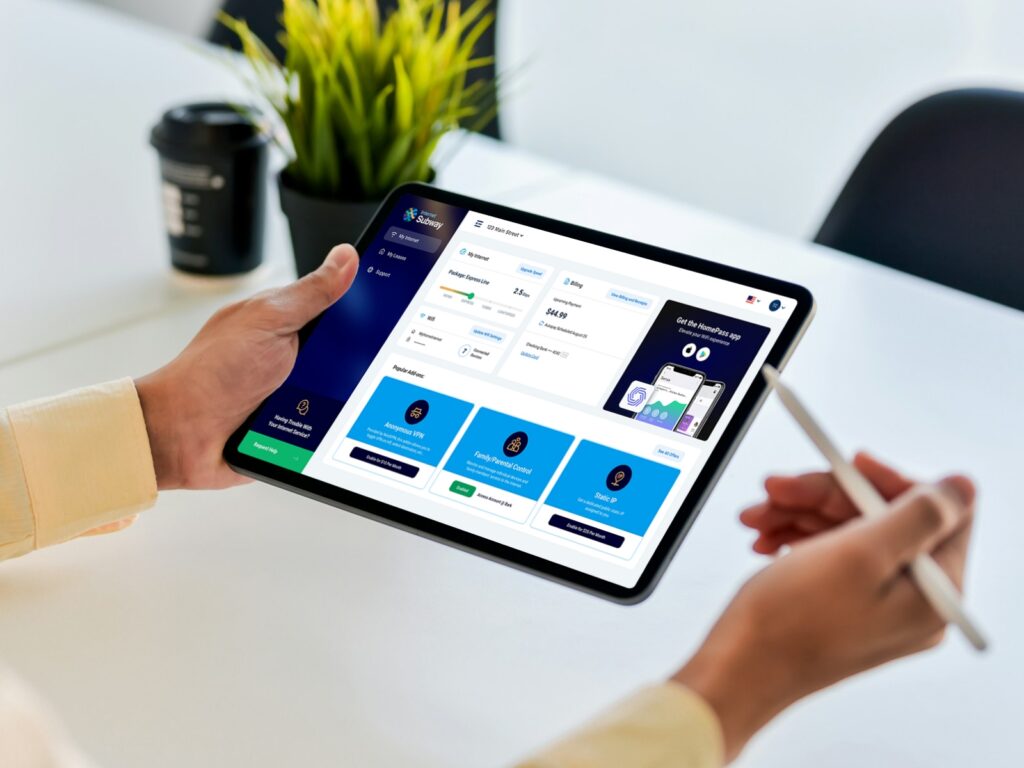 Internet Subway - Web App UI Design Internet Subway - Web App UI Design